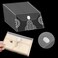 Aasjbofa 48 Packs Clear Plastic Small Envelope with Hook Loop Closure 5 12 x 7 12 Ploy Envelope for ReceipeCheck