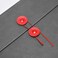 enyuwlcm Enyuwlcm PU Leather A4 File Folder Document Holder Filing Envelope Project File Portfolio with String Tie Closure 34 Inch Expansion Gray