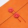 enyuwlcm Enyuwlcm PU Leather A4 File Folder Document Holder Filing Envelope Project File Portfolio with String Tie Closure 34 Inch Expansion Orange