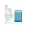 JAM Paper JAM PAPER Plastic Envelopes with Button String Tie Closure Legal Open End 9 34 x 14 12 Blue 12Pack