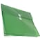 JAM Paper JAM PAPER Plastic Envelopes with Button String Tie Closure Letter Booklet 9 34 x 13 Green 12Pack