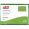 JAM Paper JAM PAPER Plastic Envelopes with Button String Tie Closure Letter Booklet 9 34 x 13 Green 12Pack