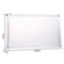 FJCA Plastic Envelopes with Zipper 5 x 10 Clear Poly Envelope Folder for Money Receipts Coupons Bills 10 Packs