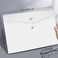 VANRA Kraft String Envelope File Folder Project Pockets File Jacket Document Organizer FlatNo Expansion A4 Letter Size White Pack of 5