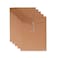 VANRA Kraft String Envelope File Folder Project Pockets File Jacket Document Organizer FlatNo Expansion A4 Letter SizeKraft BrownPack of 5