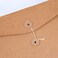 VANRA Kraft String Envelope File Folder Project Pockets File Jacket Document Organizer FlatNo Expansion A4 Letter SizeKraft BrownPack of 5