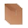 VANRA Kraft String Envelope File Folder Project Pockets File Jacket Document Organizer FlatNo Expansion A4 Letter SizeKraft BrownPack of 5