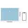 VANRA Poly File Folders Letter Size File Jackets Organizer Plastic Envelope A4 Flat Document Holder with Snap Button Closure Pastel Blue Pack of 5