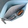 WONDERPOOL Wonderpool Envelope Case A4 PU Leather File Jacket Pocket Folder Document Case Bag with Removable Hand Strap and 4 Pocket for Documents Tablet Phone Stationery Sky Blue