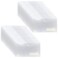 YoeeJob Plastic Envelopes with Hook Loop Closure 6x10 Receipt Envelope Money Cash Coupon Organization with Label Pocket 24 Packs