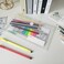 YoeeJob Plastic Envelopes with Hook Loop Closure 6x10 Receipt Envelope Money Cash Coupon Organization with Label Pocket 24 Packs