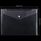 ZEONHAK 100 Pack Plastic Envelopes 13x9 Inch Reusable Clear Polypropylene Envelope Folder with Snap Closure A4 Size Envelope Waterproof File Folders for Home Office Supplies