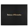 GradClassical Imprinted Diploma Cover 85x 11 Smooth Certificate Holder Black