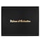 GradClassical Imprinted Diploma Cover 85x 11 Smooth Certificate Holder Black