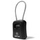 Iron Lock Portable Cable Shackle Key Lock Box with Code Medium Black