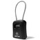 Iron Lock Portable Cable Shackle Key Lock Box with Code Medium Black