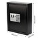 KYODOLED Electronic 40 Keys Cabinet Wall Mount Digital Key Safe Lock Box Large Security Lockbox for House Key Heavy Duty Combination Lock Storage 1437 X 118 X393 Black40 Keys