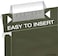 1InTheOffice Plastic Clear Tabs and Inserts 2 x 58 100Pack 2