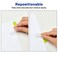 Avery Multiuse Ultra Tabs 2 x 15 2Side Writable Neon PinkGreenOrange 48 Repositionable Tabs 74756