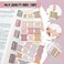 Reaeon Laminated Bible Tabs75 TabsLaminated Bible Index Tabs for Women and Men Boho Theme Bible Tabs for Easy Navigation Large Print Easy to Read