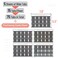 Mr. Pen Mr Pen Laminated Bible Tabs 75 pcs EasytoRead Apply Tear Resistant Index Tabs for Women and Men Bible Study Journaling Prayer Scripture Navigation