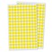 TownStix 3000 Pack 0375 Round Dot Stickers Circle Labels Yellow