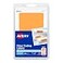 Avery SelfAdhesive Removable Labels 1 x 3 Inches Orange Neon 200 per Pack 05477