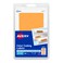 Avery SelfAdhesive Removable Labels 1 x 3 Inches Orange Neon 200 per Pack 05477