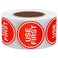 hycodest Hycodest 15 500 Pcs Use First Stickers Small Stickers Circle Label Adhesive Dot Labels Red