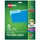 Avery 5029 Clear File Folder Labels 13 Cut 23 x 3716 450Pack