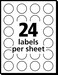 Avery SelfAdhesive Removable Labels 075 Inch Diameter Orange Neon 1008 per Pack 5471
