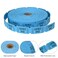 L LIKED 2000 Blue Raffle Tickets with Perforations and Consecutive NumbersSingle Ticket Roll for Events Carnivals Door Prizes Drinks