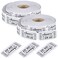 TaoBary 2 Rolls 1000 Pcs Free Drink Beverage Ticket Roll Raffle Party Tickets for Events Wedding and PartiesWedding