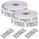 TaoBary 2 Rolls 1000 Pcs Free Drink Beverage Ticket Roll Raffle Party Tickets for Events Wedding and PartiesWedding