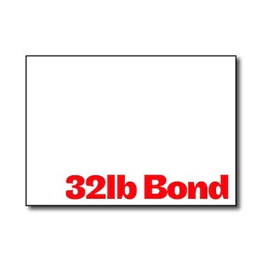 Desktop Publishing Premium Weight 32lb Bond White 5 x 7 Paper 500 Sheets