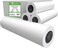 EcoChit 24 x 150 Plotter Paper Rolls 92 Bright 20lb 2 Core 4 rolls Every Case Plants Two Trees