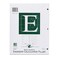ROARING SPRING Graph Ruled Engineering Pad Engineering Graph Paper Pad 5x5 Enclosed Grid 85 x 11 200 Sheets 3 Hole Punched Green Tinted Sheets Made in USA