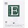 ROARING SPRING Graph Ruled Engineering Pad Engineering Graph Paper Pad 5x5 Grid to Edge 85 x 11 200 Sheets 3 Hole Punched Green Tinted Sheets Made in USA