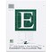 ROARING SPRING Graph Ruled Engineering Pad Engineering Graph Paper Pad 5x5 Grid to Edge 85 x 11 200 Sheets 3 Hole Punched Green Tinted Sheets Made in USA