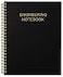 Tuun Fuplan Engineering NotebookEngineer Graph Paper Notebook 25 Grid Format Lab Notebook Quad Ruled Book with Grid Pages Table of Contents for Chemistry Physics Biology 8 x 10 Spiral Bound Black