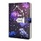ARRLSDB A5 Creative Password Lock Journal PU Leather Combination Lock Diary Locking Diary Notepad Aries