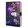 ARRLSDB A5 Creative Password Lock Journal PU Leather Combination Lock Diary Locking Diary Notepad Libra