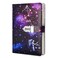 ARRLSDB A5 Creative Password Lock Journal PU Leather Combination Lock Diary Locking Diary Notepad Libra