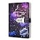 ARRLSDB A5 Creative Password Lock Journal PU Leather Combination Lock Diary Locking Diary Notepad Pisces