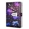 ARRLSDB A5 Creative Password Lock Journal PU Leather Combination Lock Diary Locking Diary Notepad Taurus
