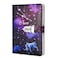 ARRLSDB A5 Creative Password Lock Journal PU Leather Combination Lock Diary Locking Diary Notepad Taurus