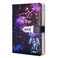 ARRLSDB A5 Creative Password Lock Journal PU Leather Combination Lock Diary Locking Diary Notepad Virgo