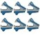 Clipco Staple Remover 6Pack Blue