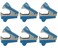 Clipco Staple Remover 6Pack Blue