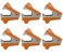 Clipco Staple Remover 6Pack Orange